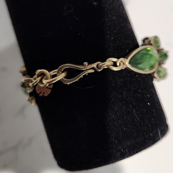 Lucky Brand Green Crystal Bracelet - Picture 4 of 6